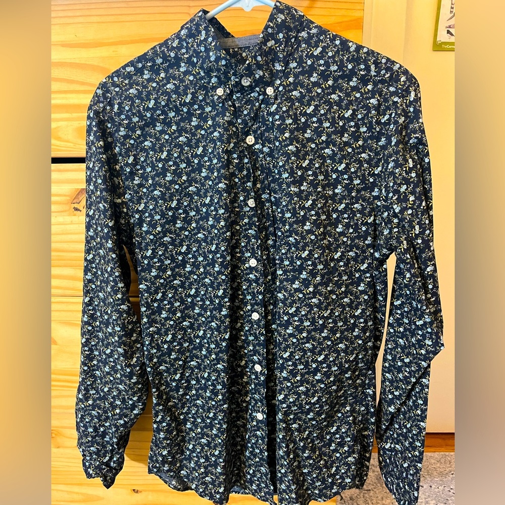 J. Crew button down floral shirt